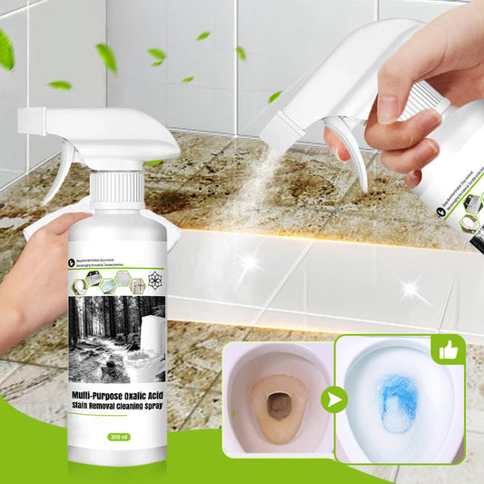 🥰💥Multifunktionell oxalsyrafläckborttagningsspray🎁Köp idag och få en långhårborste på köpet!