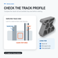 🛡️Secure Track Door Stop – säker dörrstopp, stötdämpande & minimalistisk design – perfekt för skjutdörrar, fönster och balkongdörrar ✨🏠