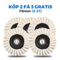 🔥Köp 1 få 1 gratis🔥Polerskiva med flik av ullfilt