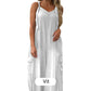 Lös Jumpsuit med Vida Ben och Fickor för Damer