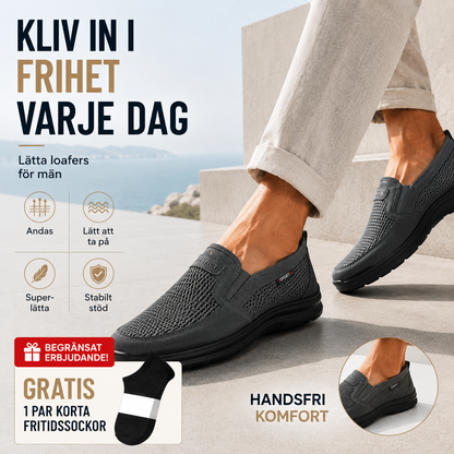 👟 50 % RABATT NU! 🌬️ Lätta och luftiga hela dagen – andningsbara slip-on-skor i mesh för män med bekväm passform – perfekt för vardag och semester ☀️