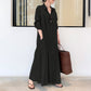 👗 50% RABATT! ✨ Lång, Enkel & Elegant Ärmlös Klänning – Slät Silhuett, Mjukt Tyg & Perfekt För En Minimalistisk Vardagslook 🌸