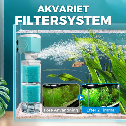 Automatiskt Akvariefiltersystem 🐠 - Effektivt och Lättatt Använda för Ett Rent Akvarium! 🌟