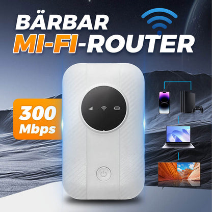 🔥HOT REA 53% RABATT💝Bärbar 4G LTE Mobil Wi-Fi-Router