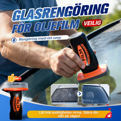 🔥Het rea 60% RABATT!!⚡50 000+ SÅLDA!🔥2026 Handhållen oljefilmsborttagare för glas