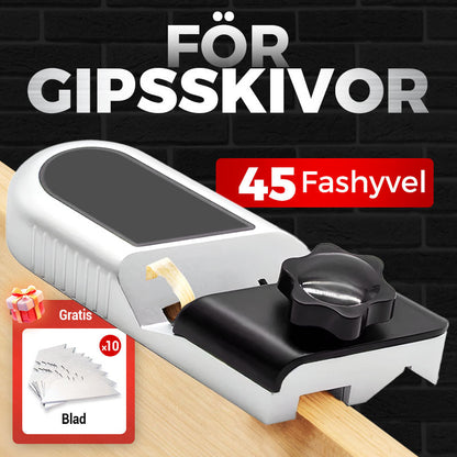 ✨45 graders avfasningsmaskin för gipsskivor