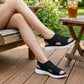 🔥 50% RABATT 👡 Andningsbara damsandaler i mesh ✨ Lätta, luftiga & perfekta för varma sommardagar ☀️
