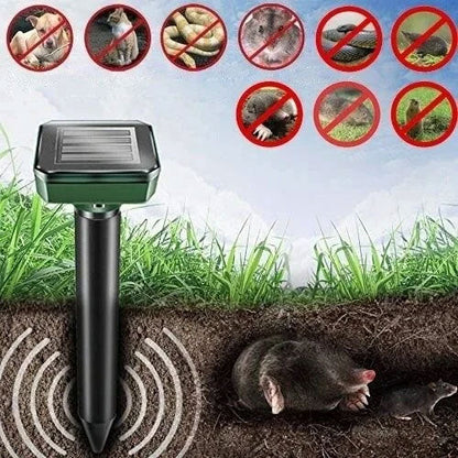2025 Solcellsdriven ultraljudsrepeller för gnagare🐁