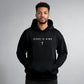 Klassisk hoodie för herr