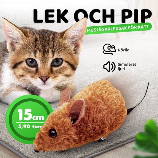 Musleksaker för katter och hundar