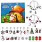 🎅Tidigt Julerbjudande - 49% RABATT💥24-delars Gör-det-själv Jul Adventskalender Armband Set🎁