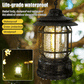 🔥Bärbar retro campinglampa