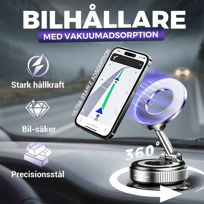 🔥Köp mer, spara mer🔄360° justerbar magnetisk telefonhållare med sugpropp📱🚗