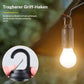 Utomhuscamping Hängande Typ-C Laddning Retro Glödlampa Belysning Dekoration