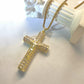 ✝️ 50% RABATT NU! 🔥 Jesus Krucifix Halsband – 14K Äkta Guldbelagt, Andligt Skydd & Presentredo Box 🙏