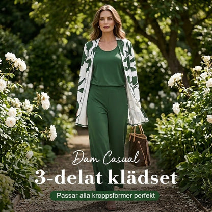 Bekvämt 3-delat set för damer