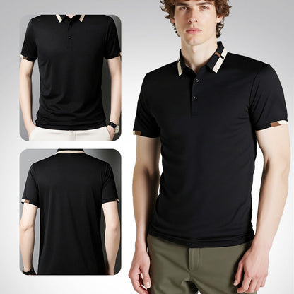 🔥Herrernas stretch-is-silke t-shirt – 50% RABATT IDAG!🔥