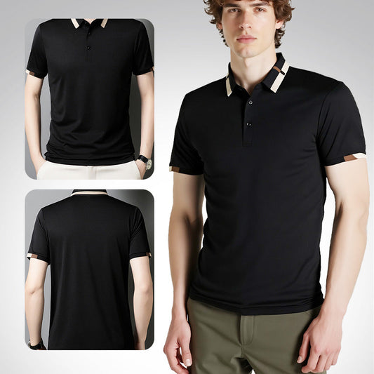 🔥Herrernas stretch-is-silke t-shirt – 50% RABATT IDAG!🔥