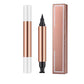 🔥Köp 1 få 1 gratis🔥Tvåsidig eyeliner med triangellås Snabbtorkande, långvarig, streckfri vattenfast eyeliner.