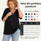 T-shirt med V-ringning för damer