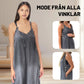 Lös Jumpsuit med Vida Ben och Fickor för Damer