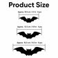 🦇 50% RABATT! 🎃 3D LED-Fladdermöss Halloween-Dekoration – Lila Ljus, Hängande & Väggklistrad – Kuslig Atmosfär för Hem & Fest 🌙