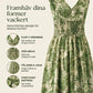 👗 50% RABATT NU! 🌸 Kvinnors V-ringad Blommönstrad Smockad Maxiklänning – Smockad Midja, Andningsbar & Mångsidig Längd ✨