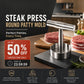 ✨ 50 % RABATT JUST NU✨ Rund hamburgarpress i 304 rostfritt stål | Form för perfekta burgare