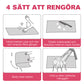 ⏳ Tidsbegränsad Special⌛ Blommig Plysch och Diatomit Golvmatta