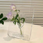 🏺 50% RABATT! ✨ Estetik i nordisk stil – Elegant INS fotoramme-vas – Transparent & modern design – perfekt för torkade blommor, foto eller som inredningsdetalj 🖼️🌿