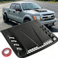 2026 Ny Svart Universal Stor Motorhuvsventil – Luftintag för Chevy Silverado, Colorado, Ford F-150/F-250/F-350, Dodge Ram 1500/2500/3500 (Exteriört Dekorationstillbehör)
