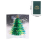 Julgran 3D Pop-Up-Kort