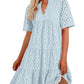 👗 50% RABATT! ✨ Elegant Miniklänning för Damer med Utskärningar, Spets & Volanger – Sexig Design, Romantiska Detaljer & Perfekt För Festliga Tillfällen 💃