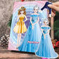 Magnetisk Princess Dress Up Pappersdocka