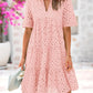 👗 50% RABATT! ✨ Elegant Miniklänning för Damer med Utskärningar, Spets & Volanger – Sexig Design, Romantiska Detaljer & Perfekt För Festliga Tillfällen 💃