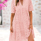 👗 50% RABATT! ✨ Elegant Miniklänning för Damer med Utskärningar, Spets & Volanger – Sexig Design, Romantiska Detaljer & Perfekt För Festliga Tillfällen 💃