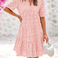 👗 50% RABATT! ✨ Elegant Miniklänning för Damer med Utskärningar, Spets & Volanger – Sexig Design, Romantiska Detaljer & Perfekt För Festliga Tillfällen 💃