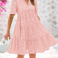 👗 50% RABATT! ✨ Elegant Miniklänning för Damer med Utskärningar, Spets & Volanger – Sexig Design, Romantiska Detaljer & Perfekt För Festliga Tillfällen 💃