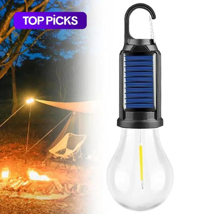 Utomhuscamping Hängande Typ-C Laddning Retro Glödlampa Belysning Dekoration