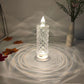 Set med 4 LED-kristalljus