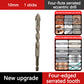 🔥2026 Hot Sale🔥Hög kvalitet 4-Flute Serrated Eccentric Drill Bit Set