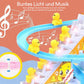 🐥Elektrisk anka Glidspår med ljus och musik🎉👶