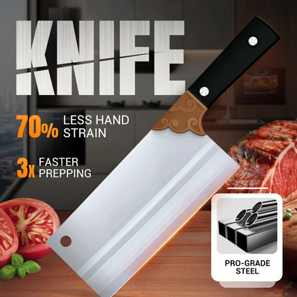 🔪 50 % RABATT NU! 🍳 Hårt härdad skarp och hållbar kökkniv – professionellt egg, ergonomiskt handtag & lätt att underhålla – perfekt för alla kockar 👨‍🍳