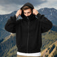 Ninja-hoodie med dragkedja för män och kvinnor