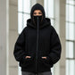 Ninja-hoodie med dragkedja för män och kvinnor