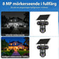 📢📢 55 % RABATT!!! ⏰ Utomhus-Wi-Fi-övervakningskamera 6K 9 MP | 10x zoom, 3 objektiv, 360° PTZ | Vattentät enligt IP66, färgseende i mörker, tvåvägskommunikation, rörelsespårning
