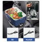 🍱 50 % RABATT NU! 🔥 Bärbar elektrisk matlåda för matvärmare – 1,8 L, rostfritt stål & inbyggda bestick 🥢