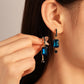 💎 50% RABATT NU! 🕰️ Vintage Syntetisk Diamant Clip-On Hängörhängen – Elegant Dangle, Geometrisk Design & Säker Passform – Ingen Piercing Behövs ✨