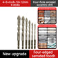 🔥2026 Hot Sale🔥Hög kvalitet 4-Flute Serrated Eccentric Drill Bit Set