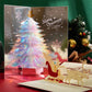 Julgran 3D Pop-Up-Kort